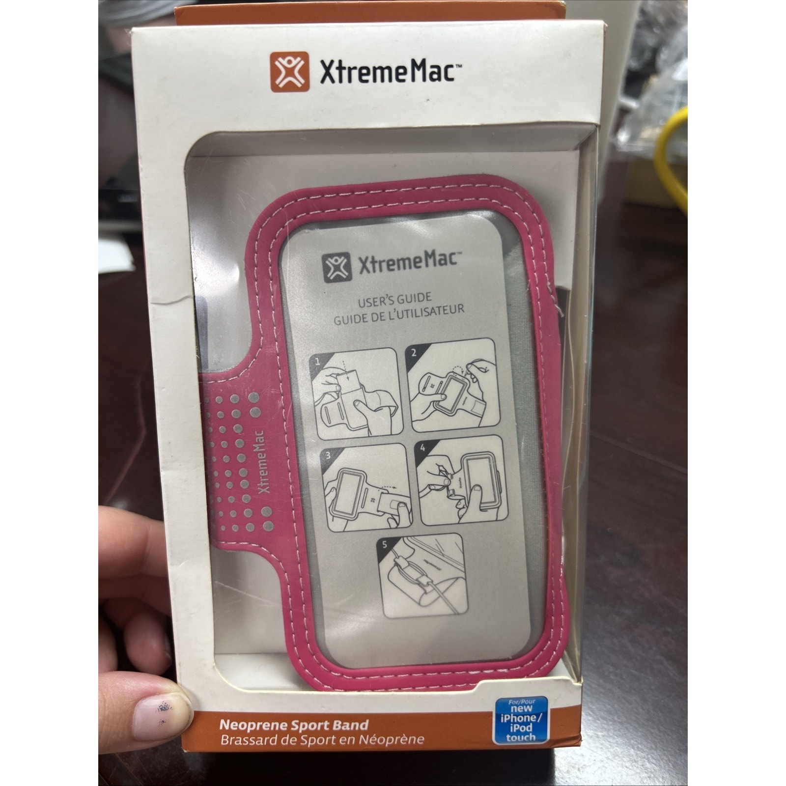 Xtreme Mac Neoprene Sport Band Pink For Ipod Nano Pink